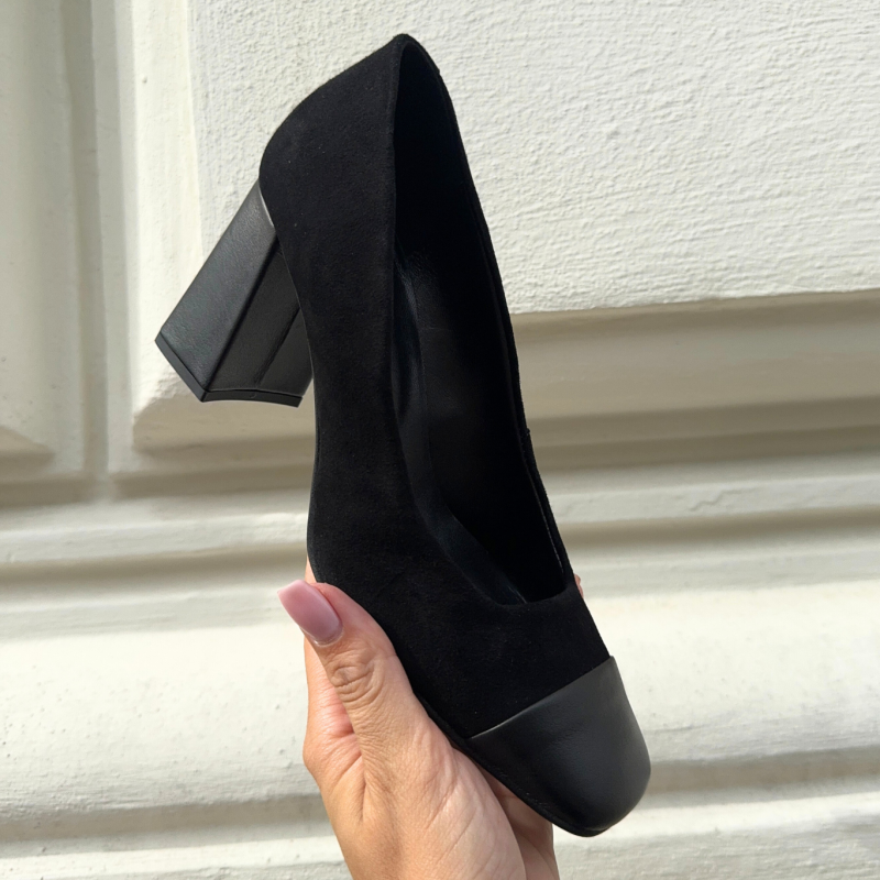 TIP TOE SQUARE IN NERO