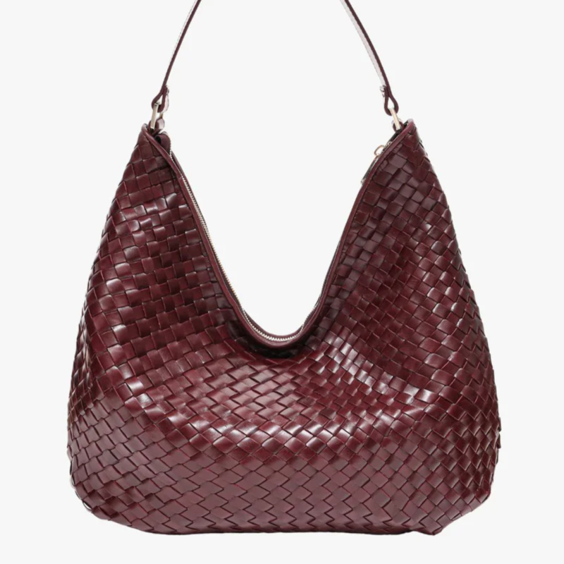 SALERNO SHOULDER BAG MINDY IN BAROLO