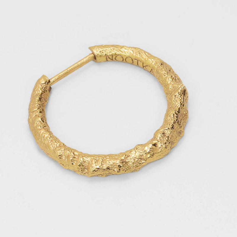 BIG HOOP IN GOLD (PER/ST)