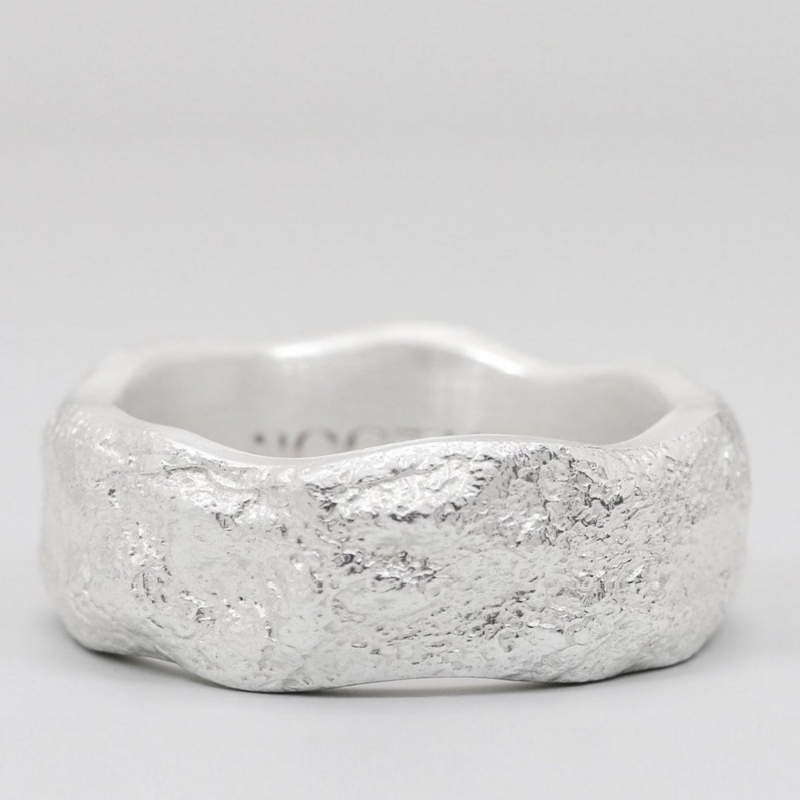 CHUNKY RING IN SILVER