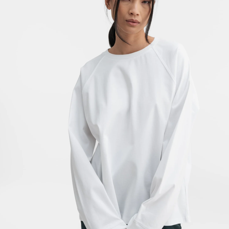 THELMA LS TEE IN WHITE