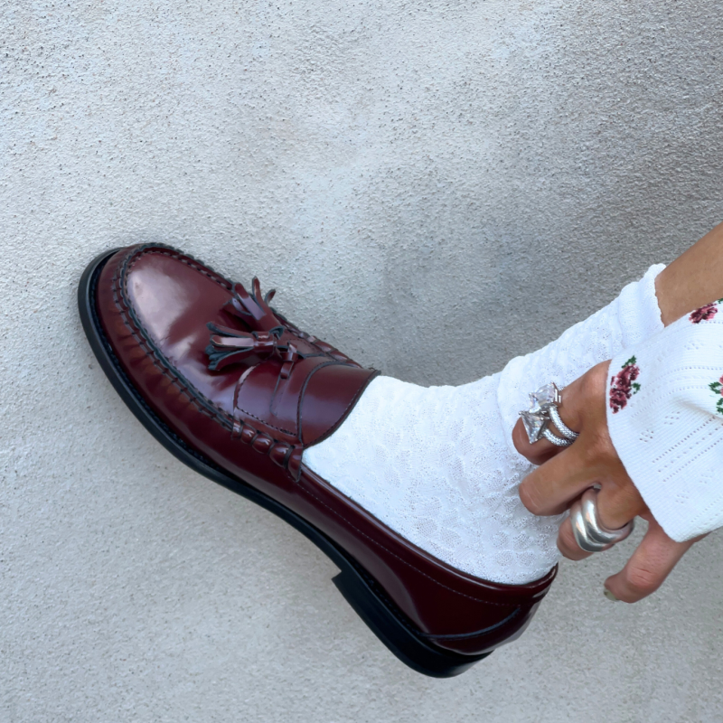 LUXOR LOAFER IN BORDO