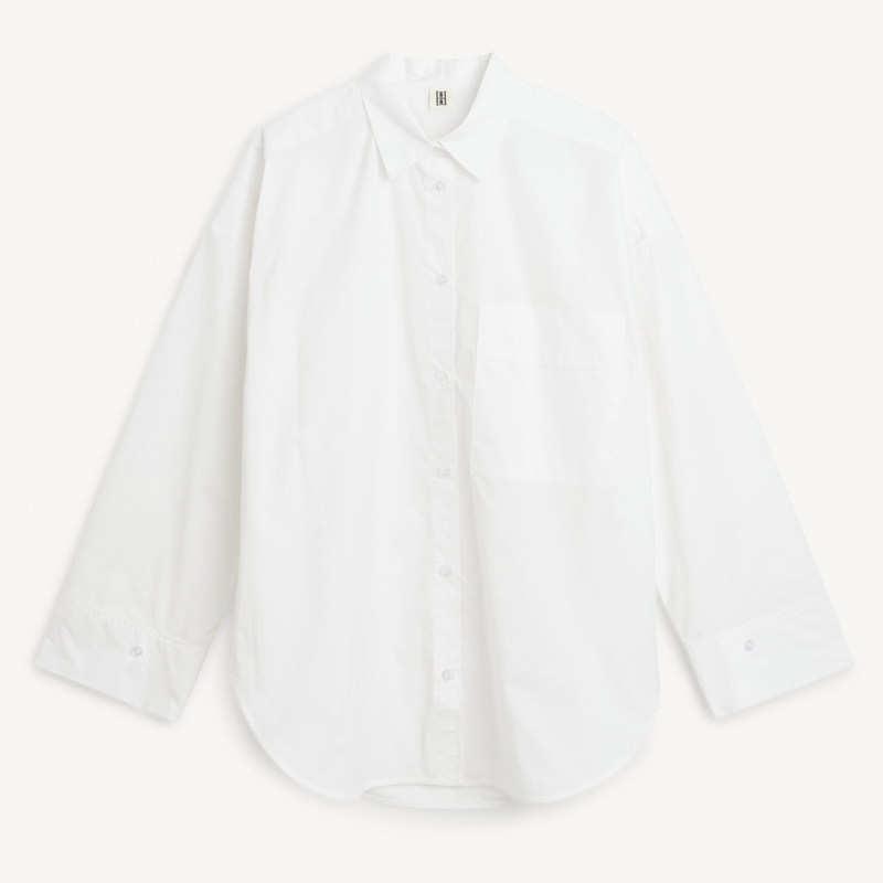 DERRIS SHIRT IN PURE WHITE