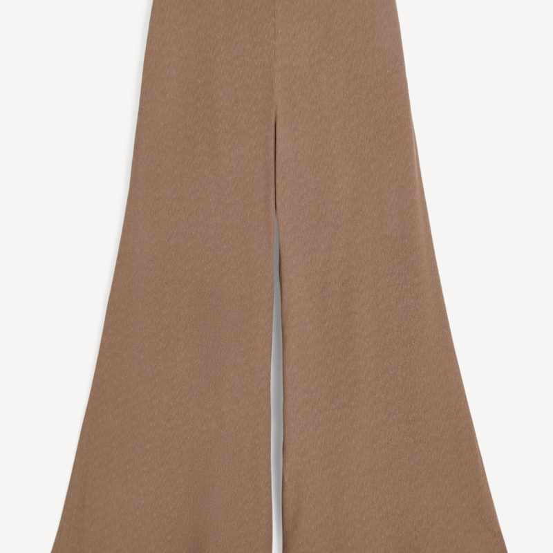 BY MALENE BIRGER LUCEE FLARED TROUSERS CHOCOLATE SHIP