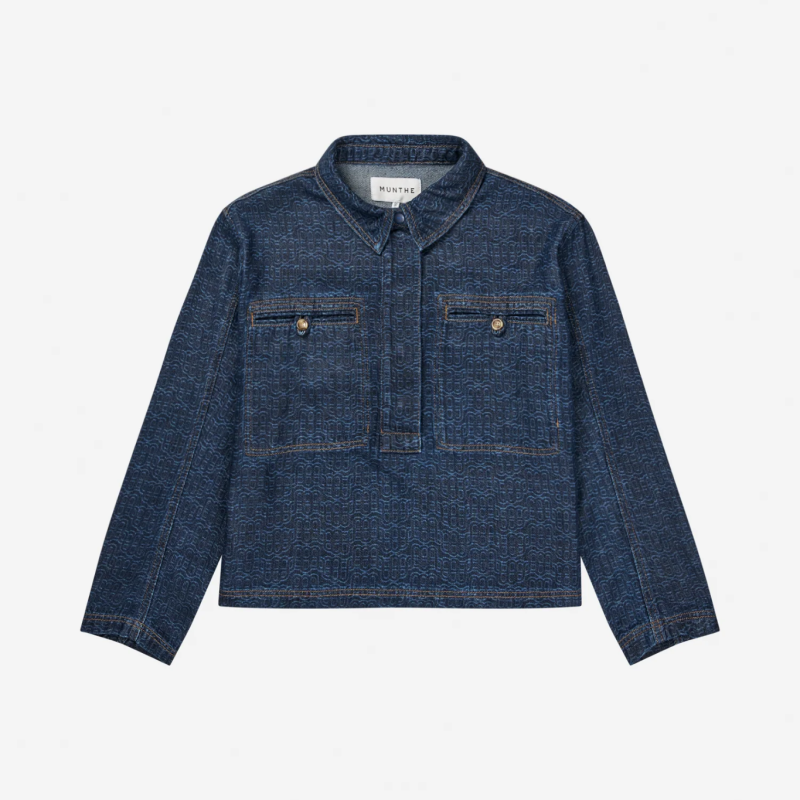 MUNTHE RUXA TOP INDIGO