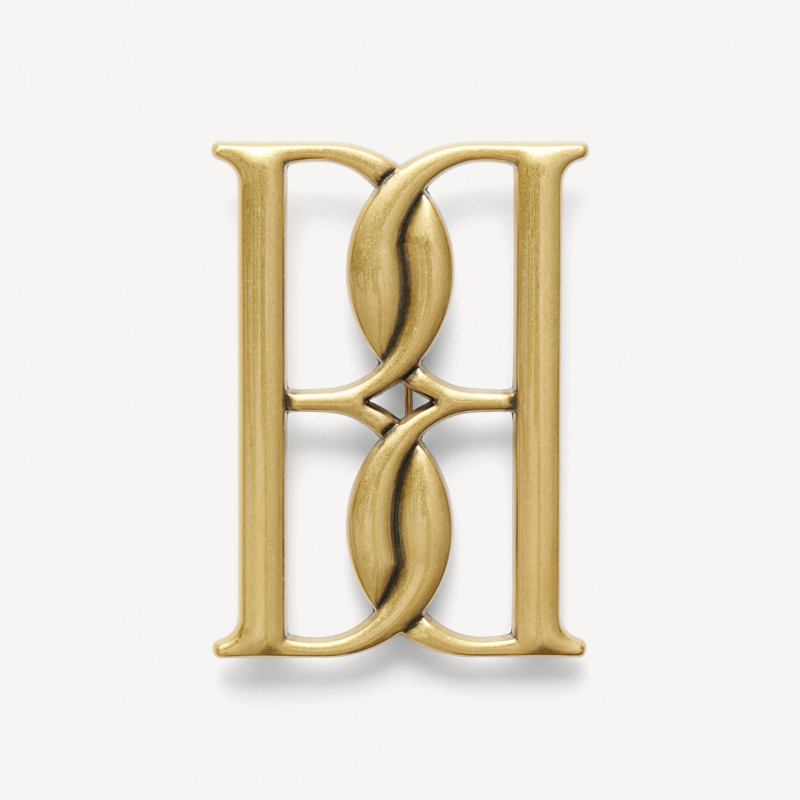 BY MALENE BIRGER MONO 6 LARGE BROOCH