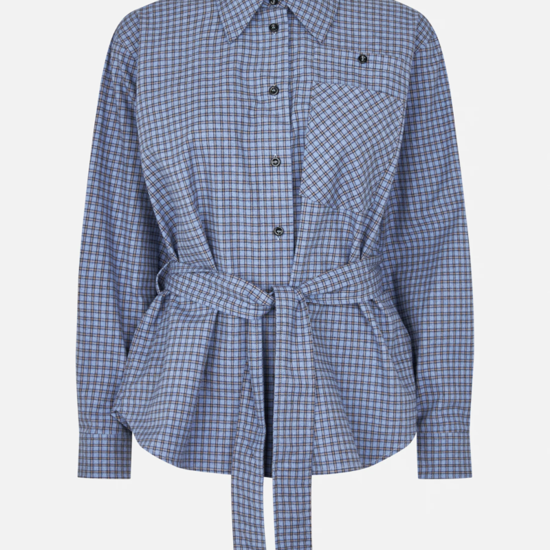 BAUM UND PFERDGARTEN MATINA SHIRT FLANNEL CHECK