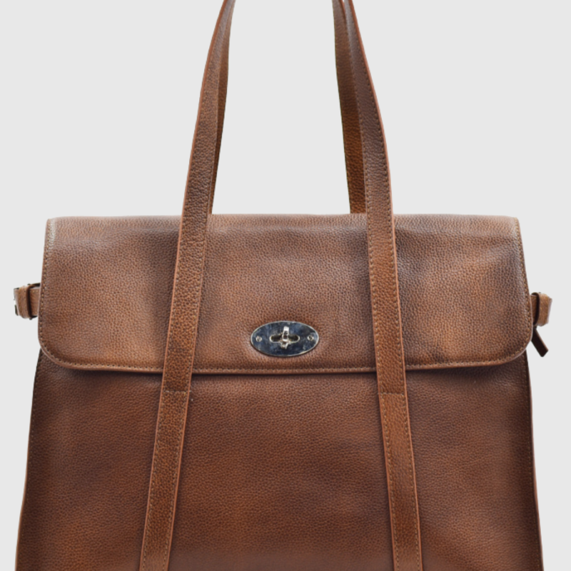 ADAX BRESCIA HANDBAG MARIELLE CARAMEL