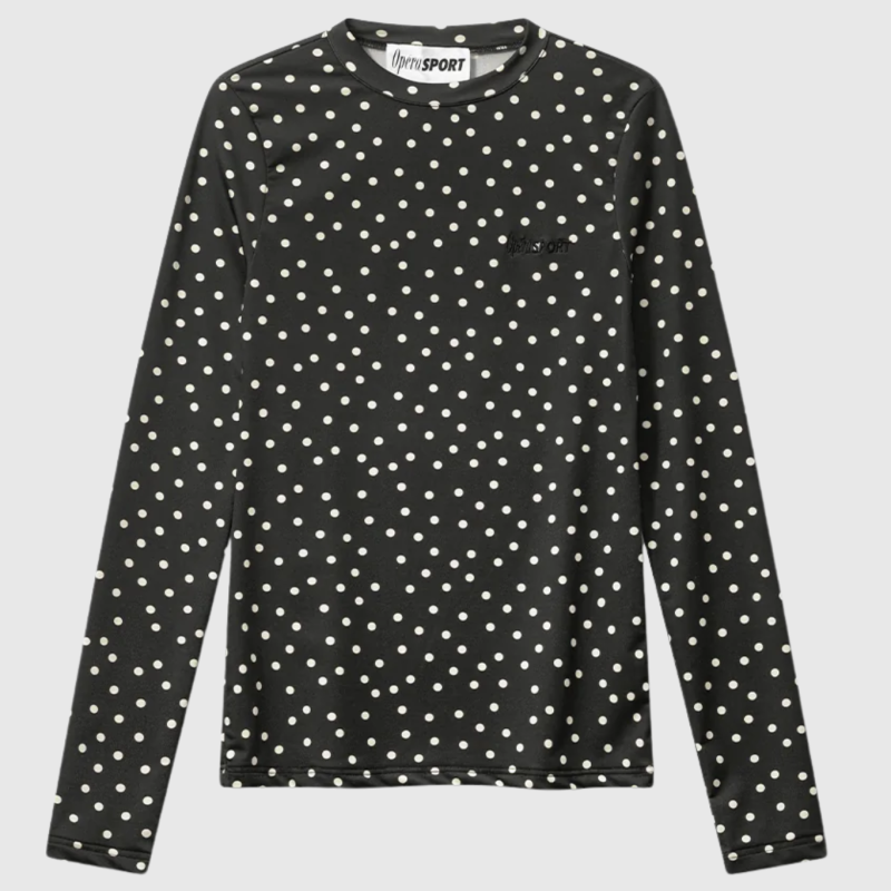 OPÉRA SPORT SUNI TOP WHITE DOTS