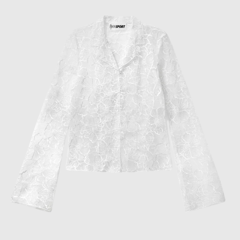OPÉRA SPORT FLORA SHIRT WHITE