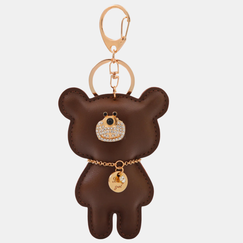 STICKY BESTIE BEAR CHARM BROWN