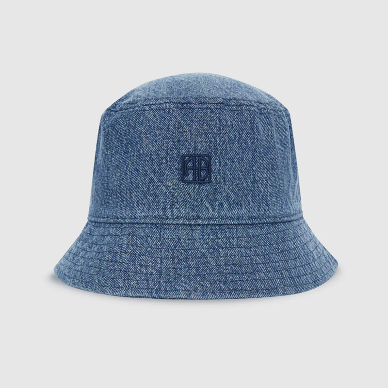 ANINE BING NICKS BUCKET HAT SHADOW BLUE