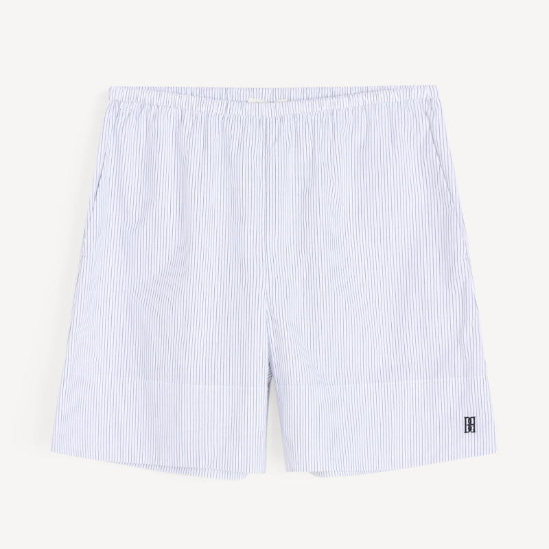 BY MALENE BIRGER SIONA SHORTS BLACK WHITE SMALL STRIPE