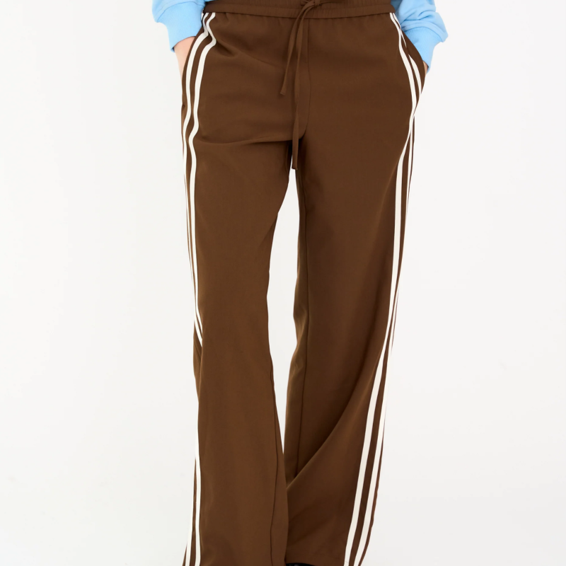 IVY AUGUSTA SPORTY PANT DARK BROWN