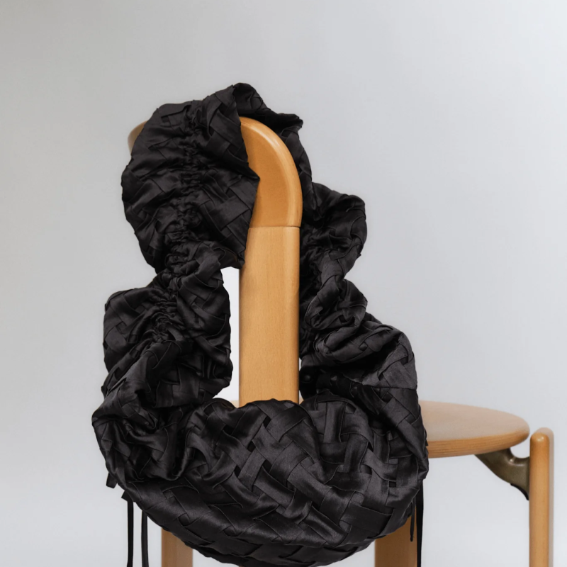 OPÉRA SPORT SHIRLEY BAG WOVEN BLACK