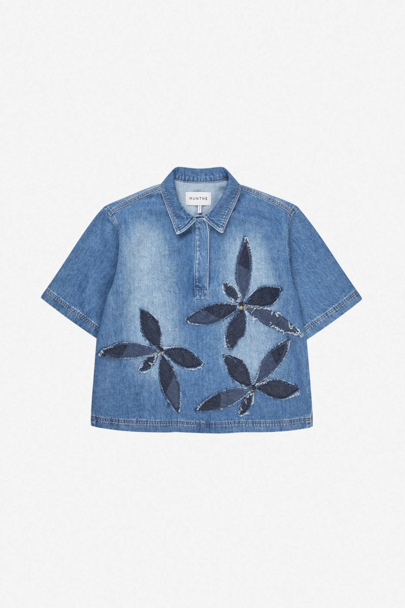 1 MUNTHE BERTRYM TOP BLUE - Image 1