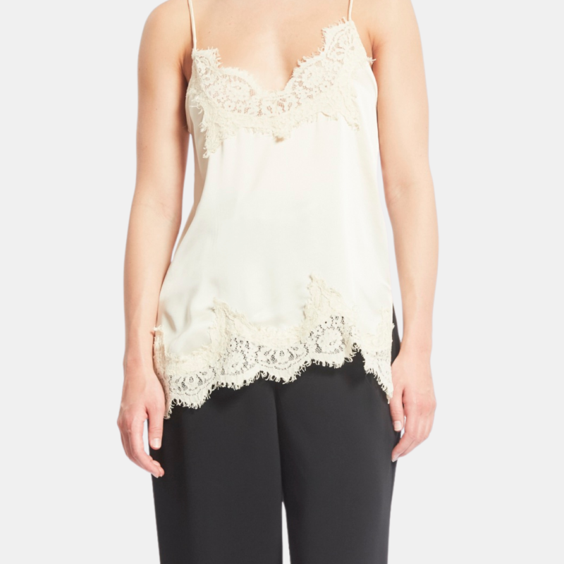 ONE AND OTHER GRACE CAMI TOP BUTTERCREAM