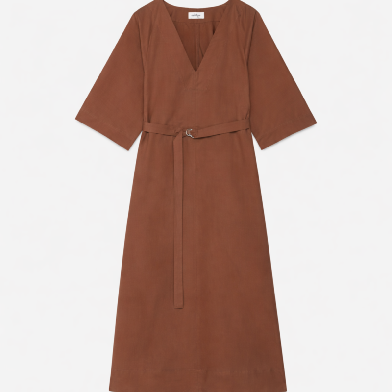 OTTOD'AME SOFT DRESS CHOCOLATE