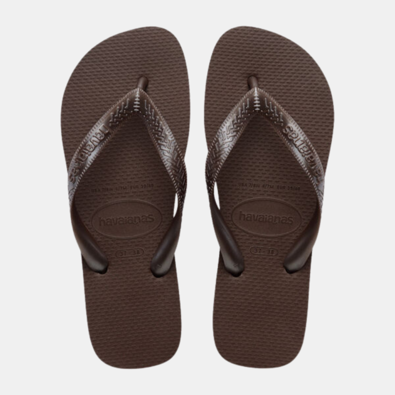 HAVAIANAS TOP TIRAS DARK BROWN