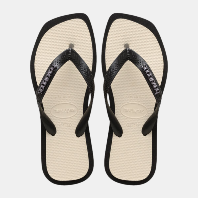 HAVAIANAS TOP SQUARE FUSION BLACK