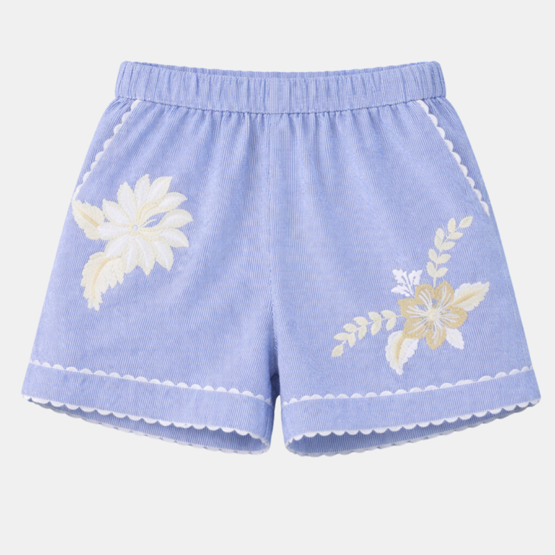 ROSE AND ROSE TULIP SHORTS WHITE