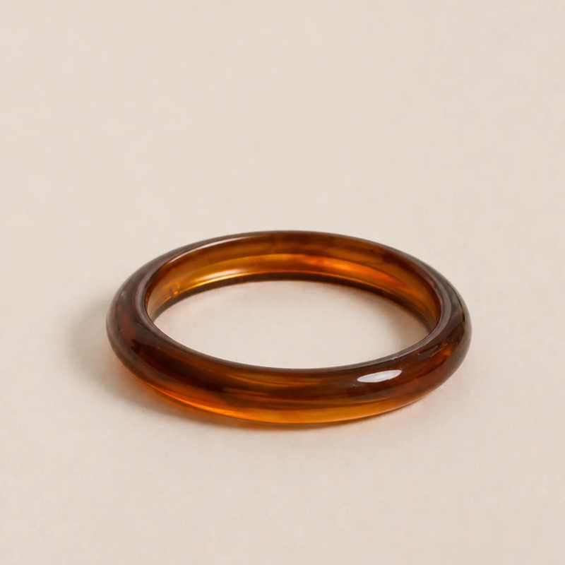 adelæ VERA CLASSIC AMBER BANGLE