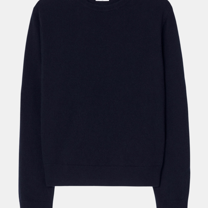 FILIPPA K CREWNECK SWEATER NAVY
