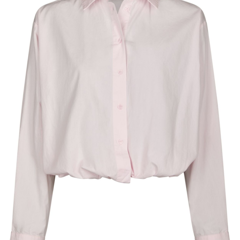 NEO NOIR EMMANA C POPLIN SHIRT LIGHT PINK