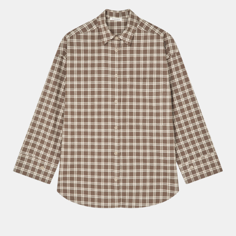 BY MALENE BIRGER DERRIS FLANNEL FOSIL