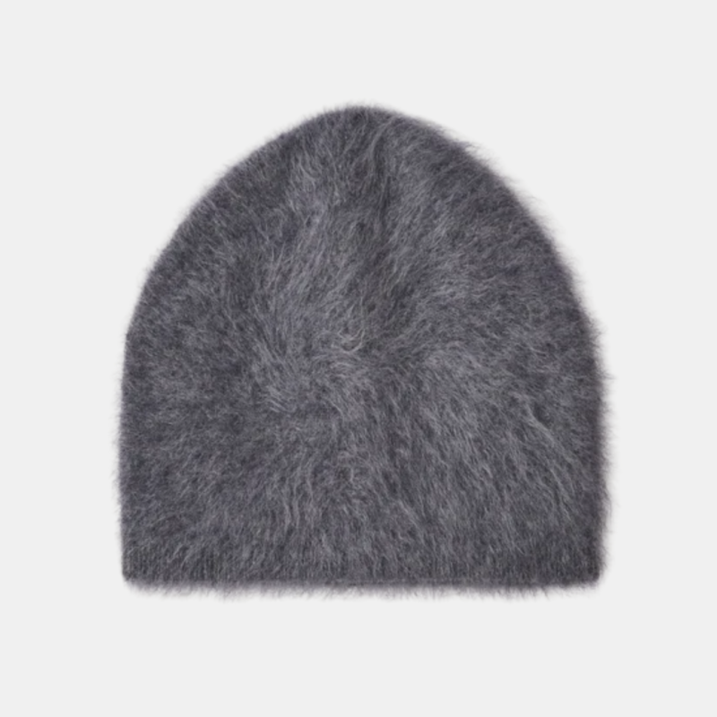 LISA YANG BRUSHED BEANIE GRAPHITE