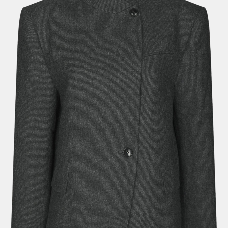 NEO NOIR NERINE STRUCTURE TWILL BLAZER ANTRACIT