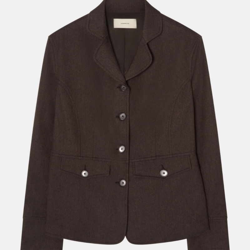 JEANERICA JANE BROWN HERRINGBONE