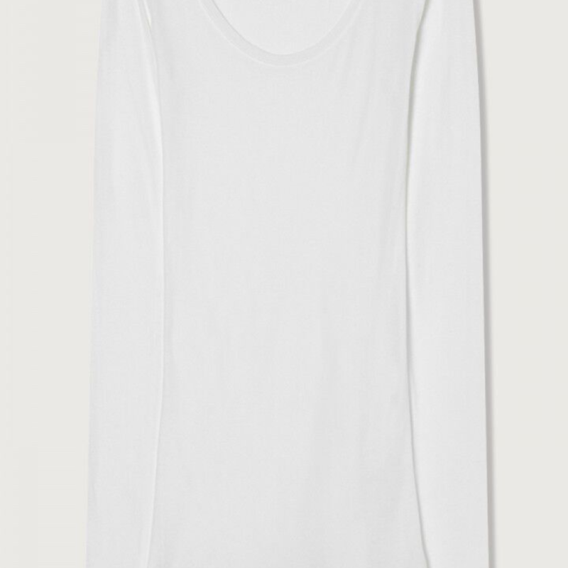 AM MASSACHUSETTS ROUND NECK BLANC