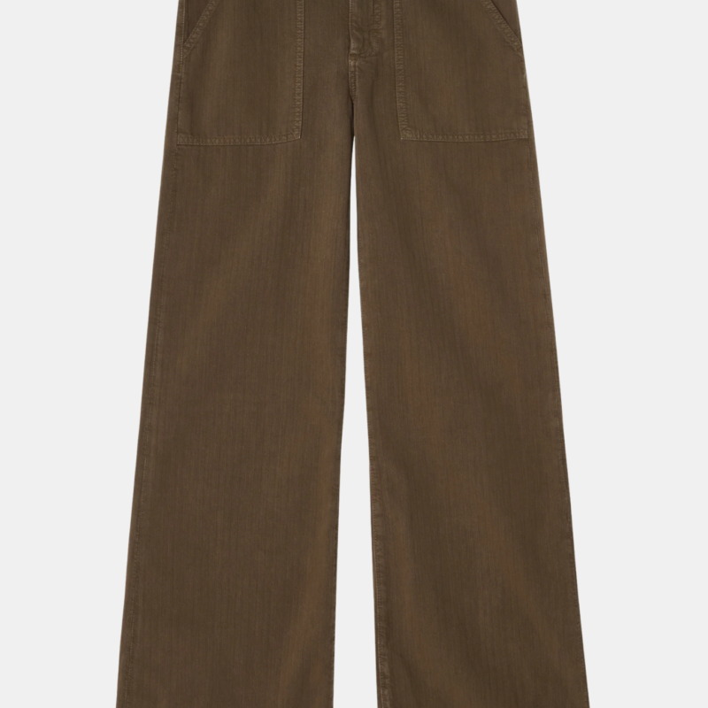 JEANERICA GUELL CHEVRON KHAKI GREEN