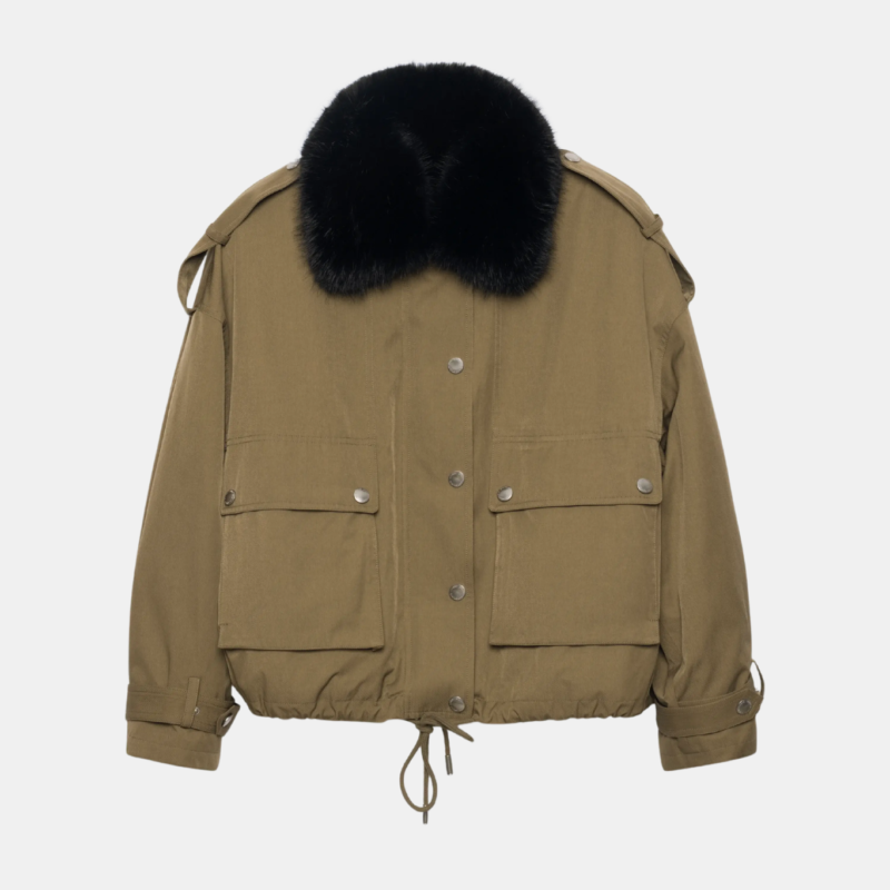 STAND STUDIO ESTRELLA JACKET KHAKI