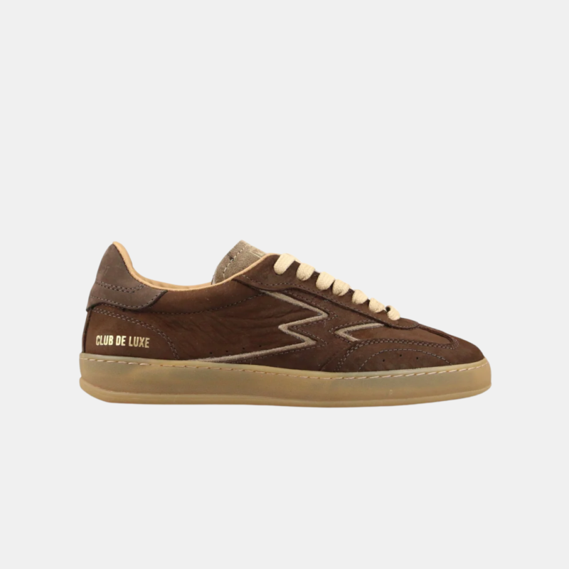 MOACONCEPT CLUB DELUXE BROWN OSTRICH PRINT NABUK