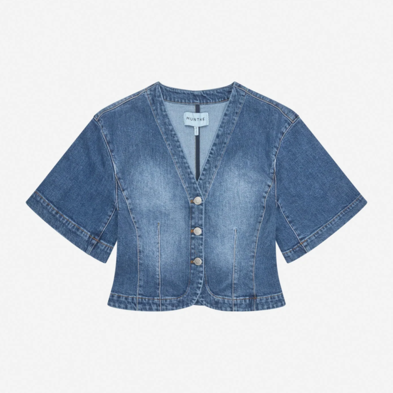 MUNTHE CASSIA TOP BLUE