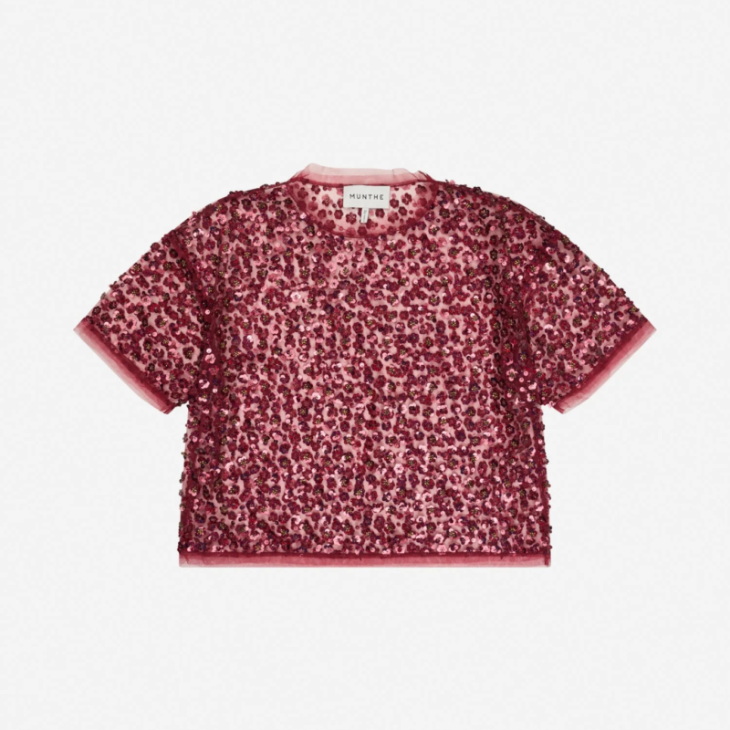 MUNTHE CARALEE TOP BORDEAUX