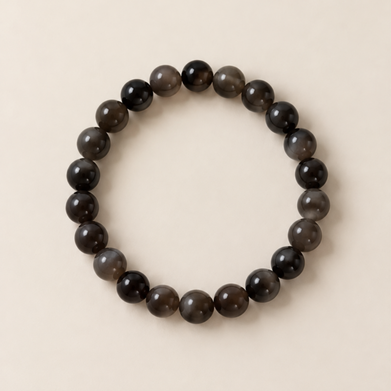 adelæ ELIN GREY AGATE BRACELET