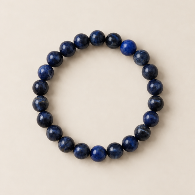 adelæ ELIN NAVY AGATE BRACELET
