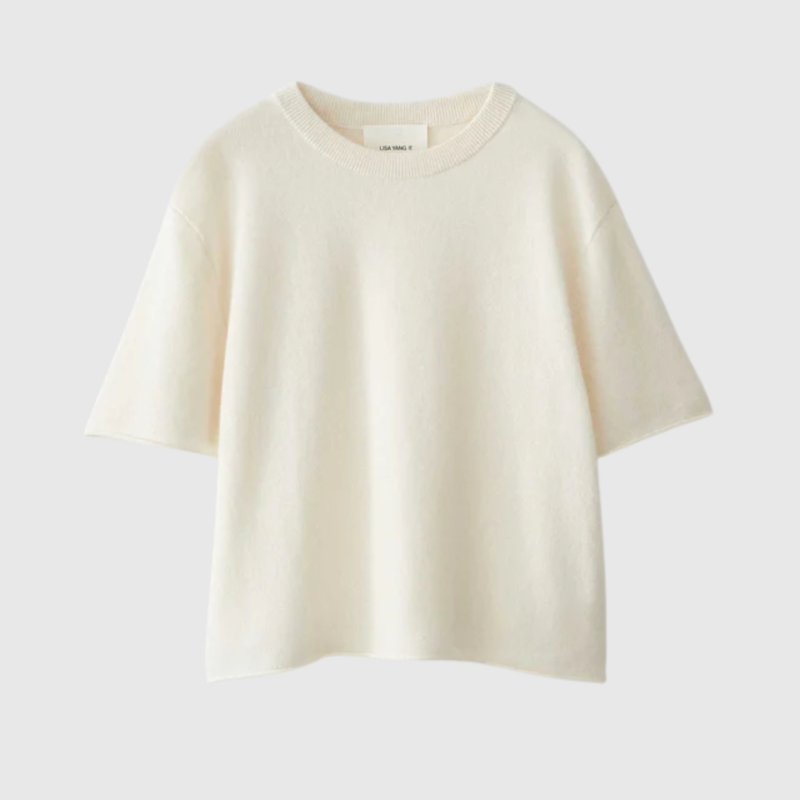 LISA YANG CILA T-SHIRT CREAM