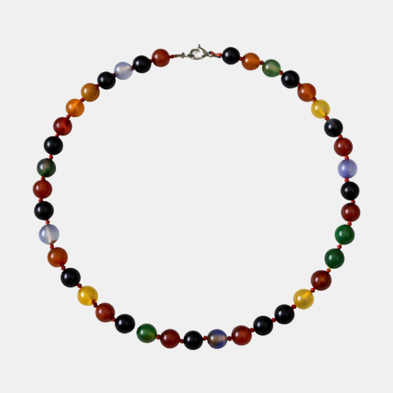 adelæ GRETE MULTI BEAD NECKLACE