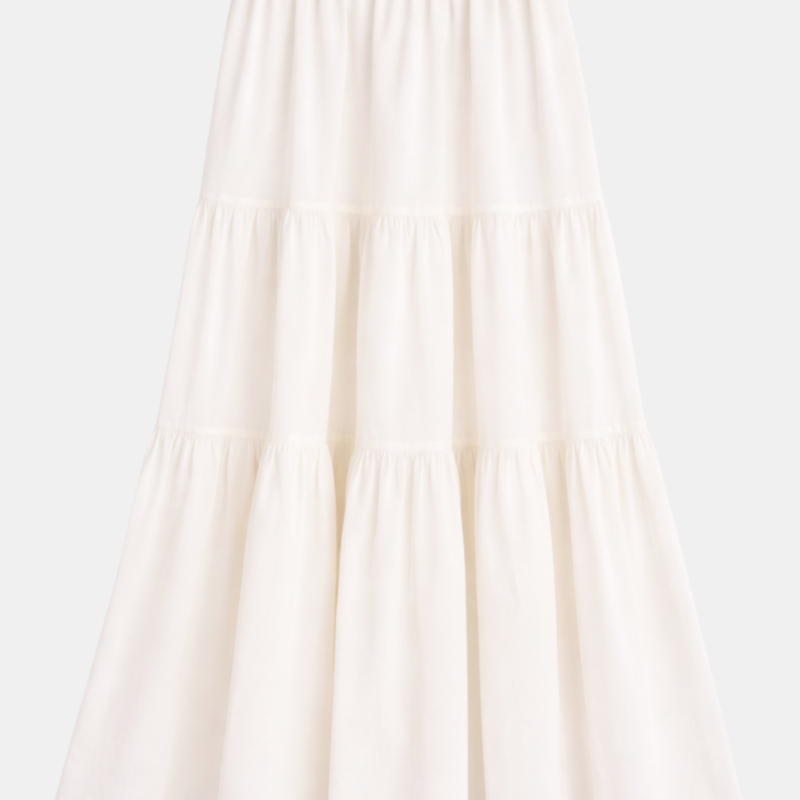 NOTSHY MANALA COTTON SKIRT WHITE