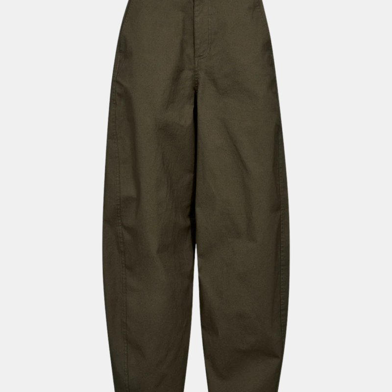 IVY CPH KATEE BARREL PANT OLIVE