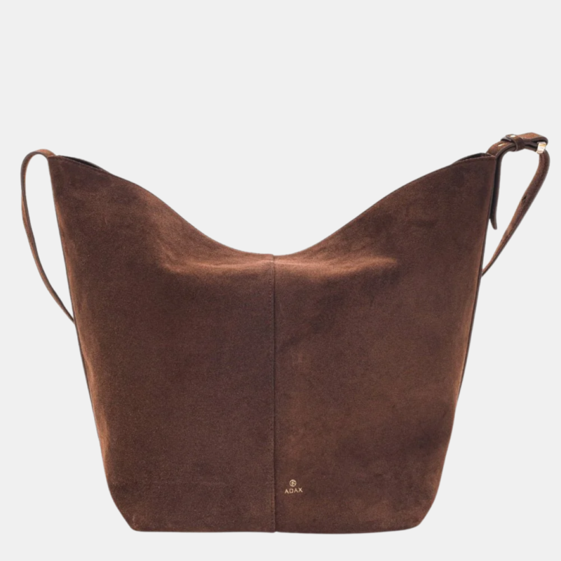 ADAX ROZZANO SHOULDER BAG DAHLIA CHOCOLATE