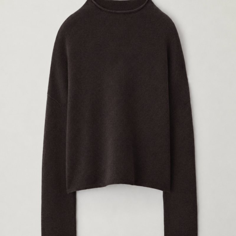 LISA YANG SANDY SWEATER DARK OAK