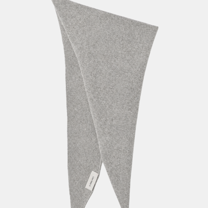 LISA YANG FLORIANNE SCARF DOVE GREY