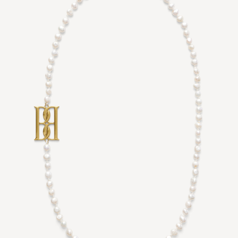 BY MALENE BIRGER CHAKALLO MINOGRAM NECKLACE