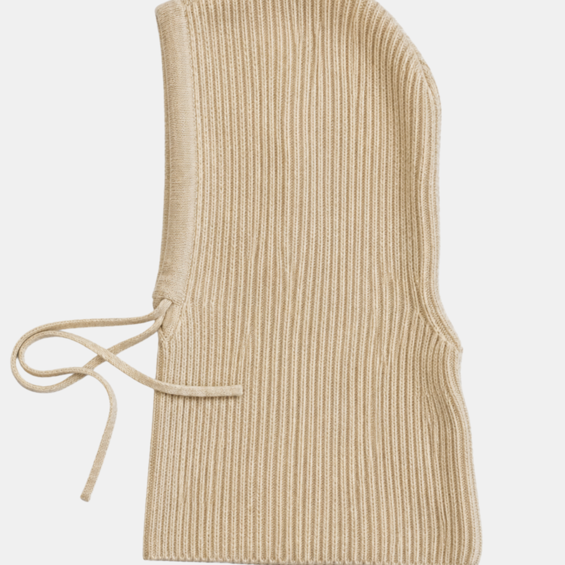 ONE AND OTHER TORA BALACLAVA EGGSHELL