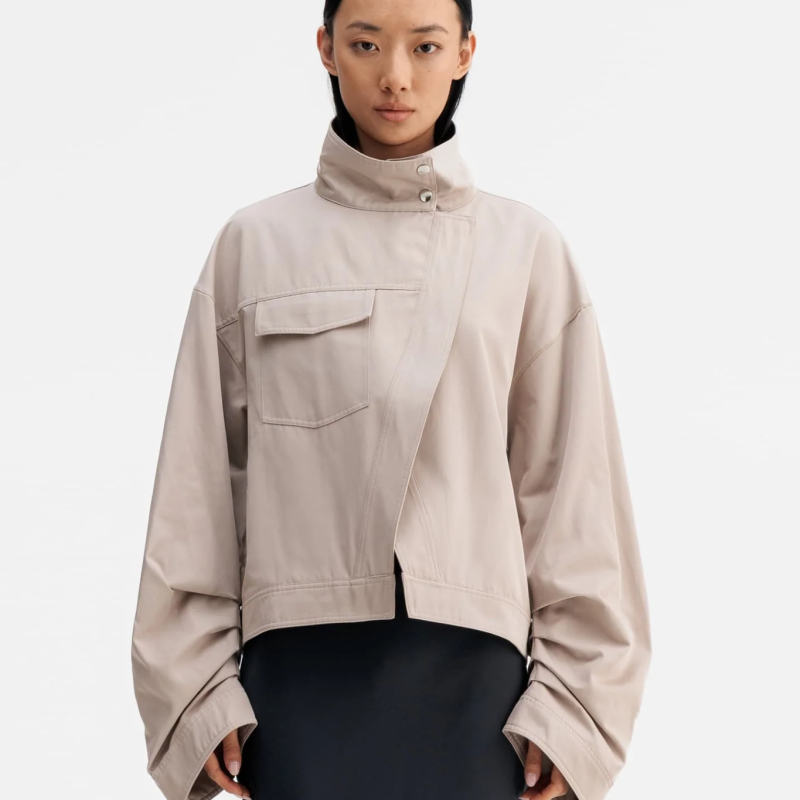 AHLVAR GALLERY BUFFY JACKET GREIGE